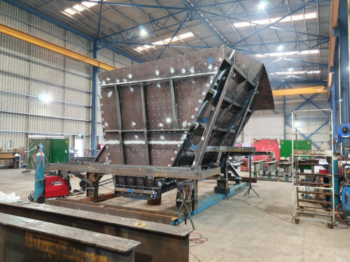 Discharge Sliding Chute