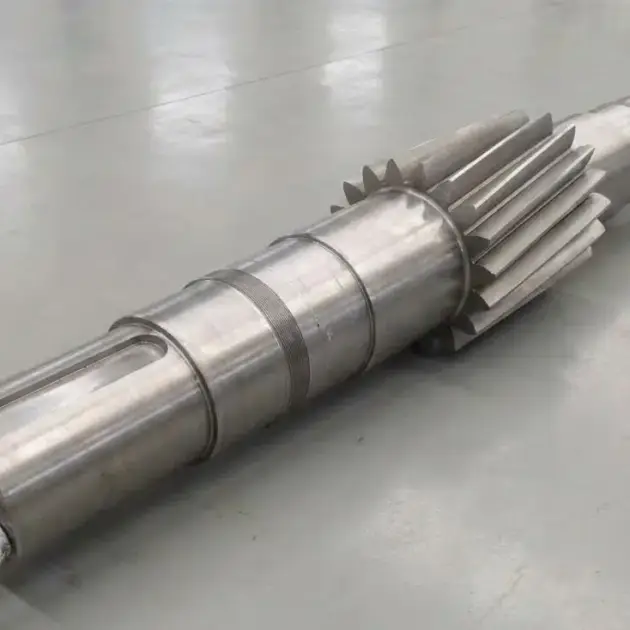 Manufacturing of shaft as per requirements .